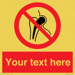 Custom prohibition No metallic implants